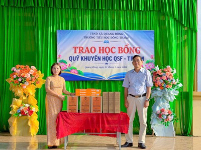 Quỹ khuyến học QSF thành phố Hồ Chí Minh năm học 2025-2026.