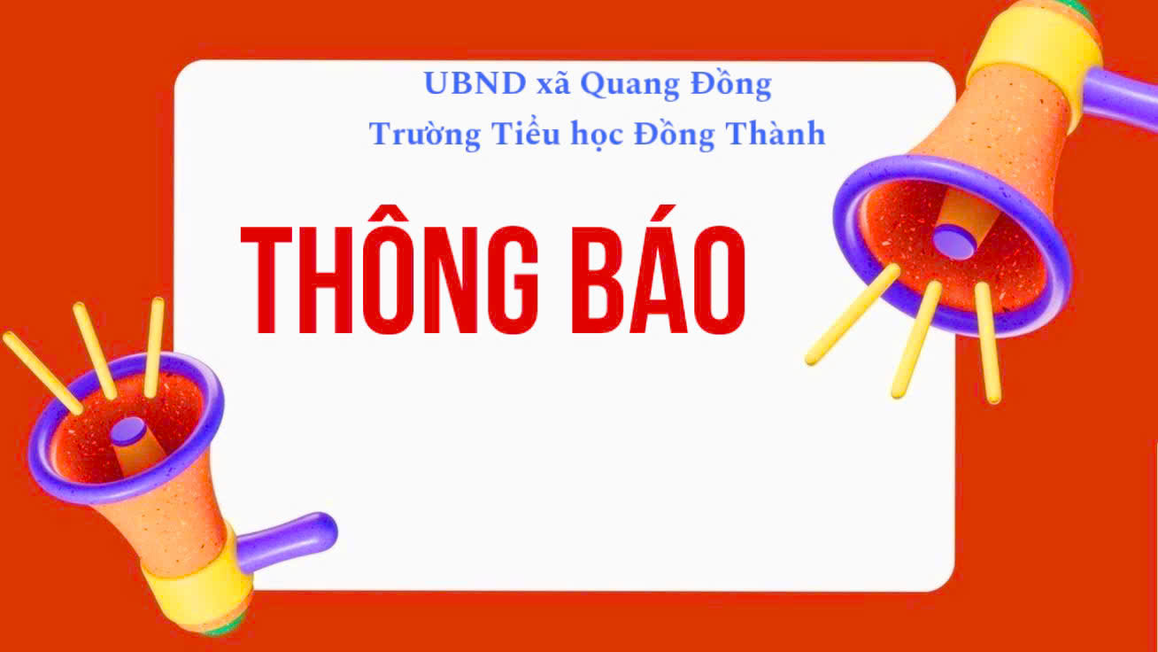 THÔNG BÁO NGHỈ HỌC DO ẢNH HƯỞNG CƠN BÃO SỐ 10