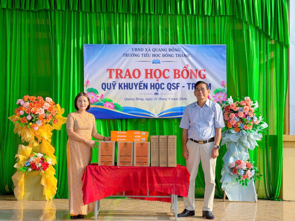 Quỹ khuyến học QSF thành phố Hồ Chí Minh năm học 2025-2026.